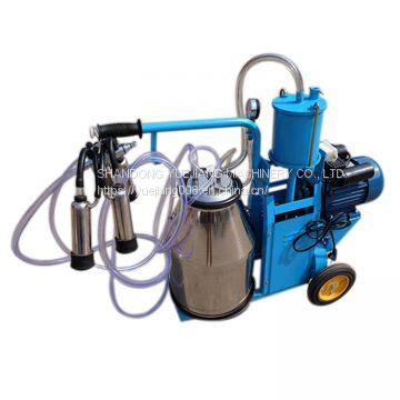 Durable Dairy Farm Animal Piston Best Dairy Mobile Mini Milking Machine for Farm Portable photo-5