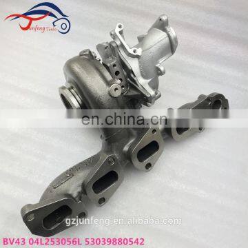 BV43 04L253056F turbo charger 53039880476 Turbocharger for Audi A4, A5, A6, Q5 2.0 TDI engine