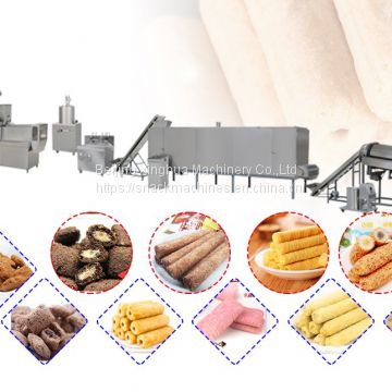 What Is The Overall Composition Of The Core Filling Snack Production Line?