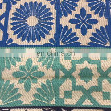 Colourful pp Woven Beach Mat Washable Indoor Carpet photo-5