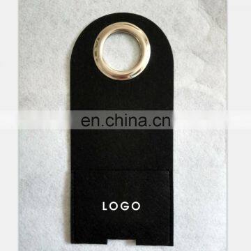 Amazon hotselling felt charger holder with customized logo