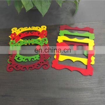 High Quality Newborn Milestone Photo Felt Frame for Blanket photo-5