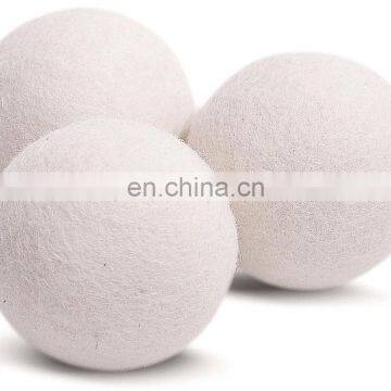 Wholesale 7cm New Zealand wool dryer ball for laundry