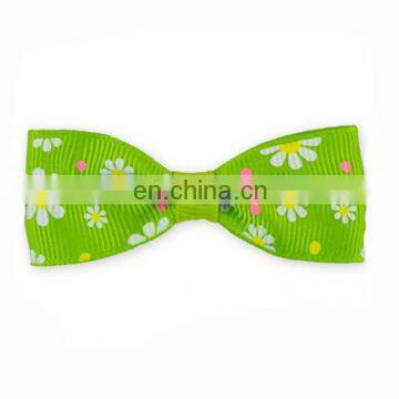 Stylish St Patrick's Day Green Baby Girls Hair Accessories Ribbon New Years Hair Bows Princess Hair Bow