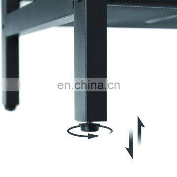 Living Room Custom Metal and Wooden Shoe Rack Bench 2 Tier Iron Steel Shoe Rack Online for Sale Simple Designs photo-6