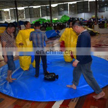 Popular Kids and Adults PVC Foam Stuffed Training Inflatable Wresting Sumo Suits With Mat photo-4