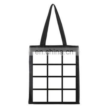 Customized heatpress sublimation photo panel blanks totes shopping bag