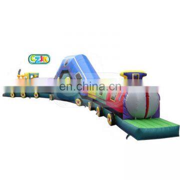 funny china cheap blow up Tunnel castle  inflatable obstacle course for sale