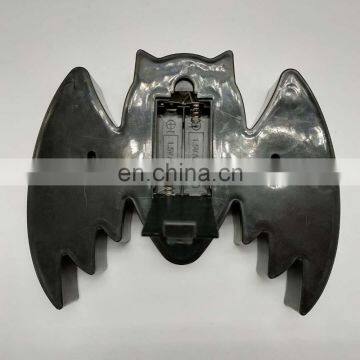Halloween Decoration Plastic Bat Shaped LED Lamp Table Light