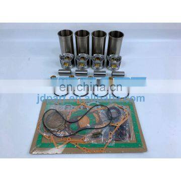 4JA1 Cylinder Liner Kit With Full Gasket Kit Piston Rings Liner For Isuzu