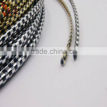 Easy Install PVC 4m Black and Silver Chrome U Type Interior Air Vent Grille Door Self Adhesive Edge Styling Moulding Trim Strip photo-4