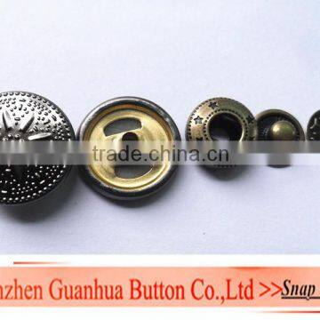 Best fashion sanp button/brass snap buttons/metal sanp buuton