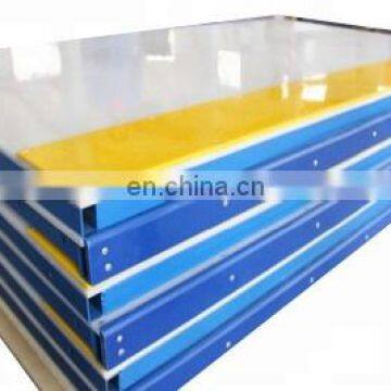 PE Material Synthetic Ice Rinks Hockey Boards Ice Rink Barrier / Indoor Soccer Walls for Sale