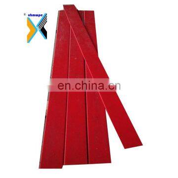 2020 latest type, plastic hdpe wear strips, flat plastic strips rigid uhmwpe round bar