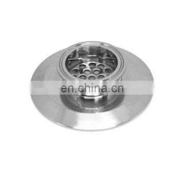 Stainless Steel Tri Clamp Flat End Cap Reducer With Filter Plate for Bho Passive Closed Loop Extractor