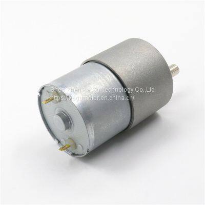 GM37-3530 High Quality 6Kg.cm Rated Torque 24V dc Gear Electric Motor 77rpm 37mm Metal Gearbox