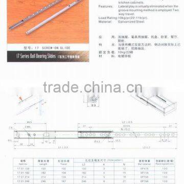 Ball bearing drawer slides