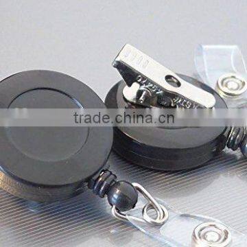 Retractable Badge Holder ID Card Holder Reel With SWIVEL-BACK Alligator Clip photo-2