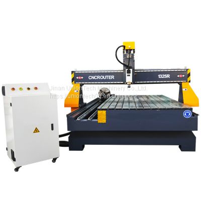 UnionTech 4 Axis CNC Router 1325 Wood Carving Machinery With Rotary Axis Sculpture Wood Carving CNC Router Machine