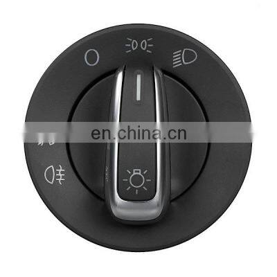 Car Chrome Headlight Switch Control Fog Lamp Control Switch For VW Golf Bora MK4 Jetta For Passat B5 For Polo 3BD 941 531