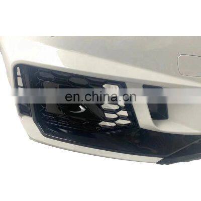 Последний боди-кит (набор элементов внешнего оформления). Передний бампер с обновленным дизайном в стиле RS4 для запчастей автомобиля Audi A4 B9 2016 - 2019 годов photo-3