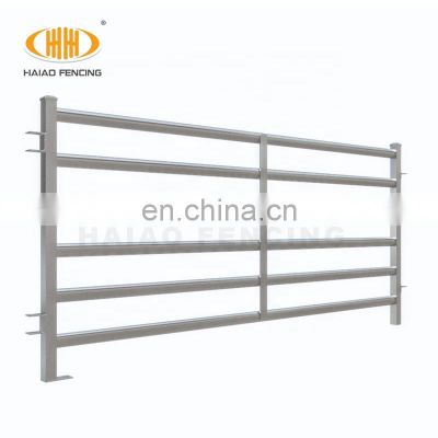 high quality heavy duty china galvanized portable metal sheep goat corral yard fence panel for livestock