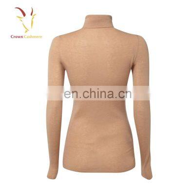 Women Korean Fashion Turtle Neck Top Pullover Sweater photo-2