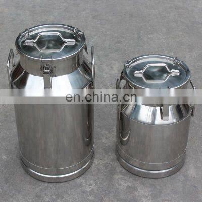 Stainless Steel Aluminum Milk Can Storage Tank for Milk Transport photo-4