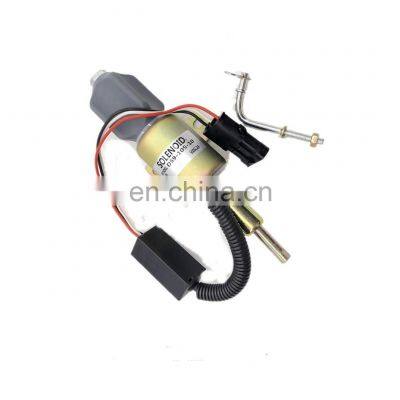 DS-233DC D59-105-10 Electric parts Flameout Solenoid Valve for excavator stop Solenoid valve