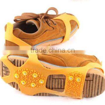 10 Spikes Non-slip Rubber Shoe Covers Ice Gripper