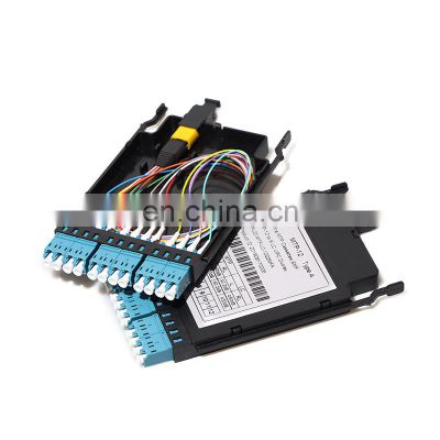 OM3 12 Fiber Optic MTP/MPO LC Cassette module