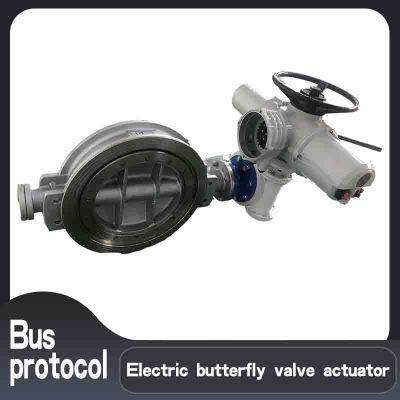 Hard seal electric butterfly valve actuator  DN500  Electric valve electric actuator