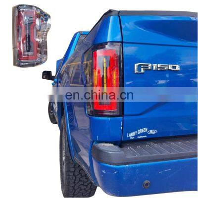 New design Car accessories 4x4 Auto Parts car back lamp full LED taillights for ford F150 2015 2019  raptor accessories