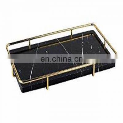 luxury black granite tray