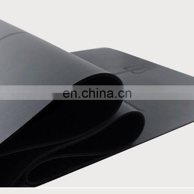 Custom Printed Non Slip Travel Thick Foldable Large Custom PU One Eco Friendly Yoga Mat photo-3