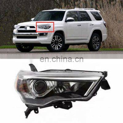 High quality car  headlight headlamp  for TO-YOTA  4RUNNER 2017  auto parts accessories