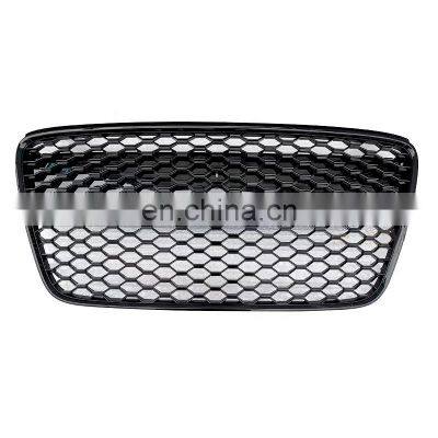 R8 front grill for Audi Honeycomb grill for R8 facelift mesh front bumper grill R8 for Audi  2007 2008 2009 2010 2011 2012 2013