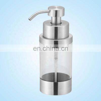 Free Sample 28MM 33MM Abs Mini Hand Design Soap Dispenser 250ml  Foam Plastic Lotion Bottle For Bath Cosmetic Packaging