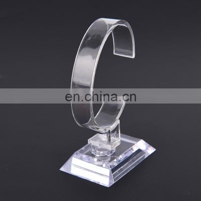 10 CM Plastic Wrist Watch Display Rack Holder Sale Show Case Stand Tool Clear Jewelry Packaging Total Height Watch Display Stand