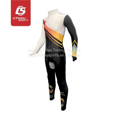 chisusport sublimation short track speed skating  cut resistant suit teamwear custom oem