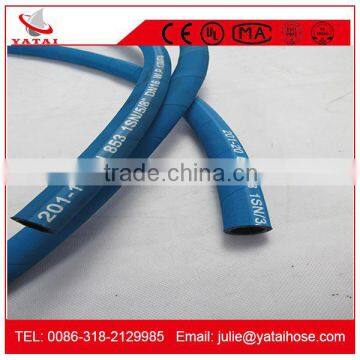 Small Diameter Blue Cloth Rubber Air Compressor Hose photo-6