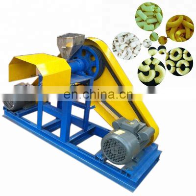 Mini twin screw snacks extruder puffed food making machine