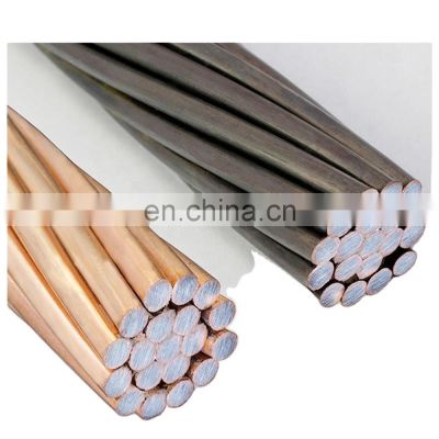 Copper Bonded Steel Copperweld Grounding Wire 30% Conductivity for Grounding System