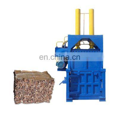 Waste paper baler machine for used clothing plastic baler