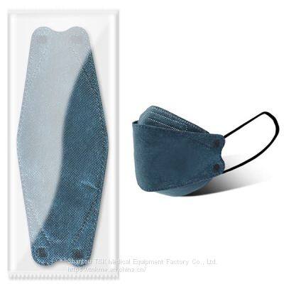 KF94 3D Fish Shape Protective Filter Face Mask (Navy) is Meets the Requirements of GB2626-2019 photo-2