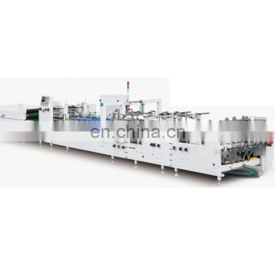 850 Corrugated Paper Lock Bottom Smart Folder Gluer ,Crash Lock Bottom Folder Gluer