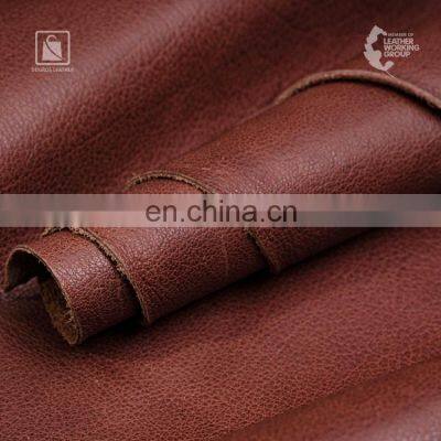 Matte Full Grain High Quality Buffalo Skin Vegetable Tanned Genuine Leather for Bulk Buyers