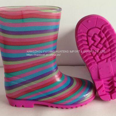 Cartoon Kid's Rain Boots,Colourful Child Boots,Children Transparent Rain Boot,Comfortable Kid Rain Boots,Cheap Children Boots photo-2