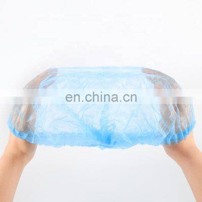 Non-woven PP/SMS Disposable Mob Cap Pleated Clip Cap Hair Head Cover With Elastic for Medical/Food/Beauty Industry photo-4