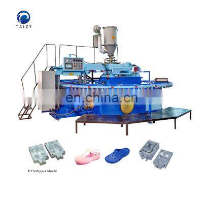 rotary pvc sole injection moulding machine shoe making machine